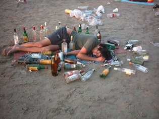 Ha matado al padre del alcohólico