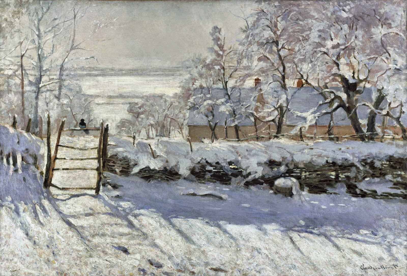 Claude Snow Effect Winter landscapes Tutt'Art Pittura • Scultura • Poesia • Musica