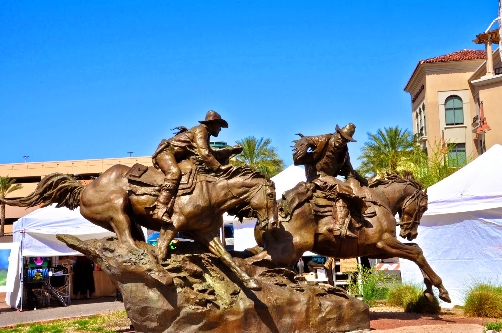 Scottsdale Daily Photo Photo Pony Express Statue