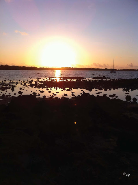 Sunset at the Northern Coast of Mauritius