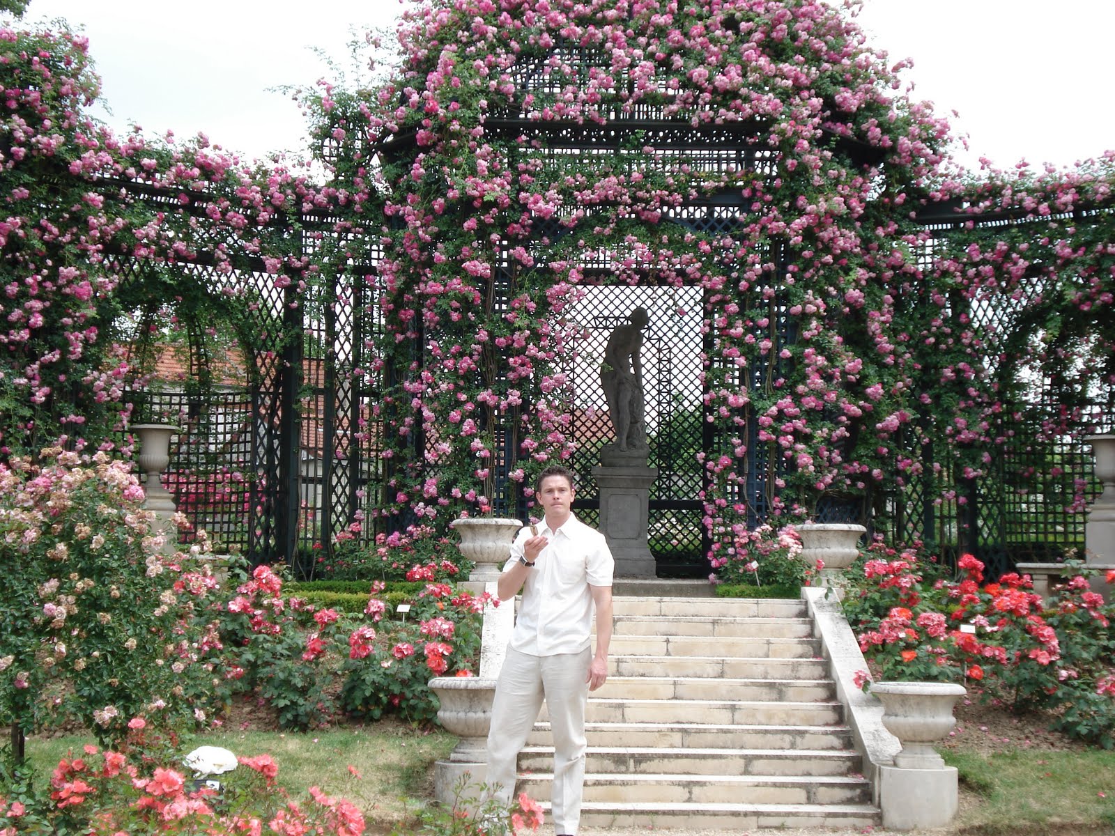 French Beauty Mark The Rose Garden at L'HaylesRoses Paris