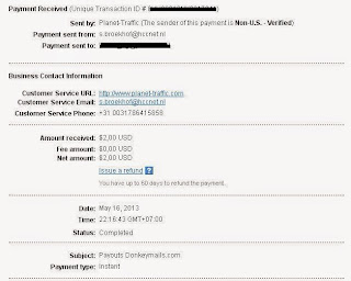 Payment Proof donkeymail
