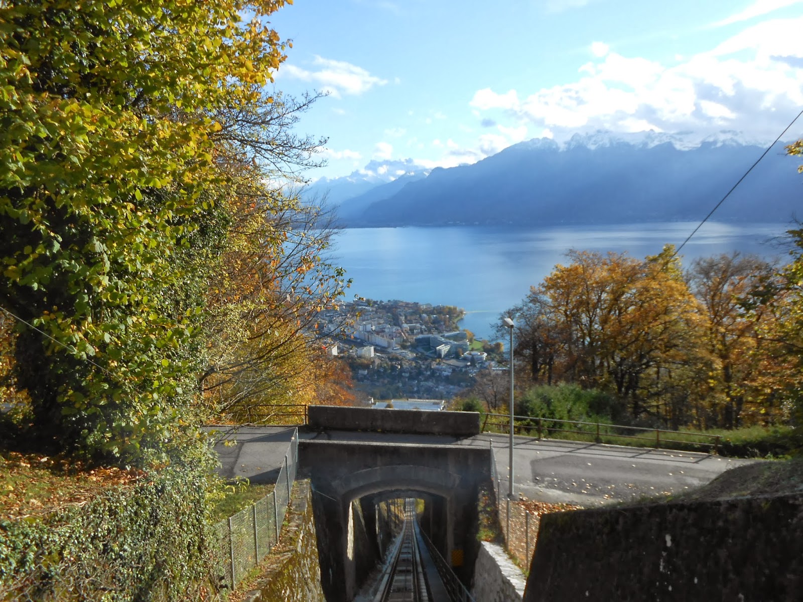 Vevey Funiculaire MontPèlerin Viagens de Mãe