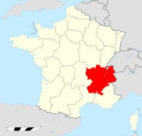 La région Rhone-Alpes