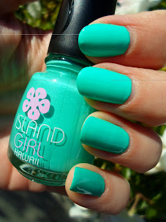 Raindrop Nails: Island Girl Hawaii