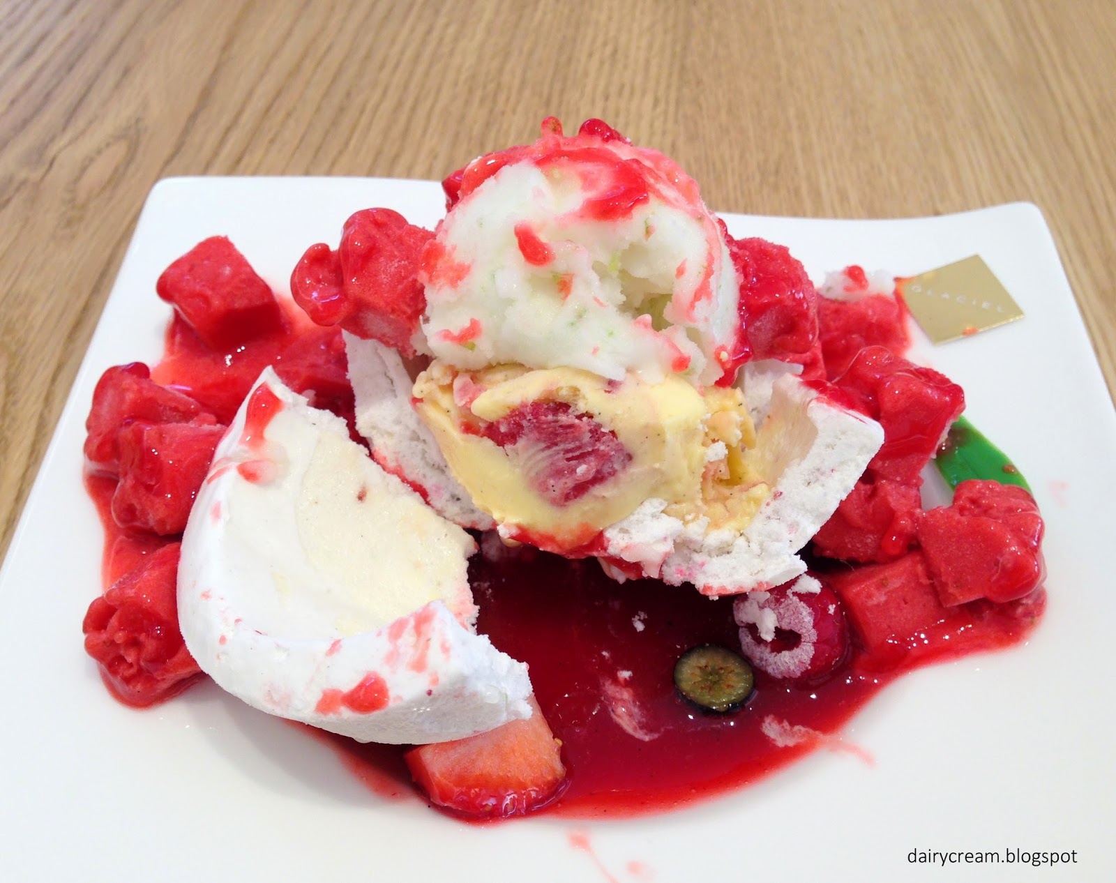 Singapore Japan Food Blog Dairy and Cream Glaciel Japan's First