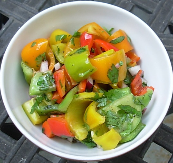 From Kirsten's Kitchen to Yours Bell Pepper Salad