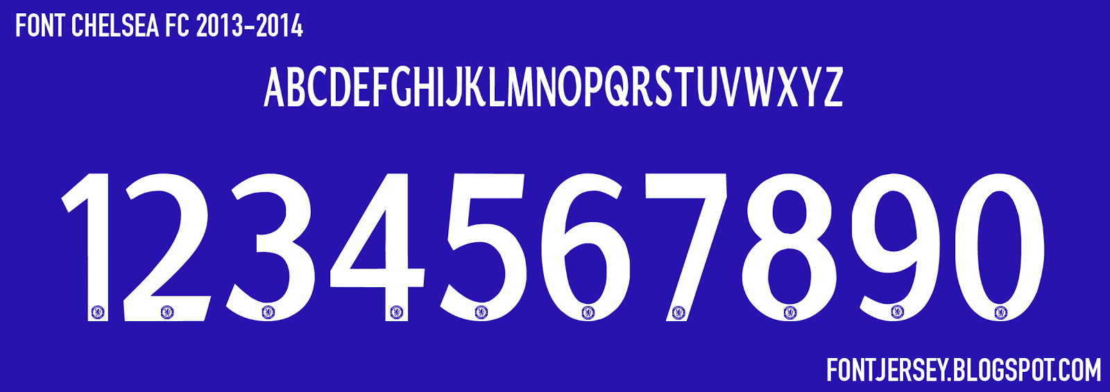 Chelsea Jersey Font Free Download Chelsea Jersey Font Free Download