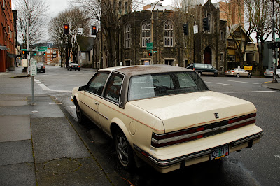 Old Parked Cars 1984 Buick Century Limited Olympic Edition