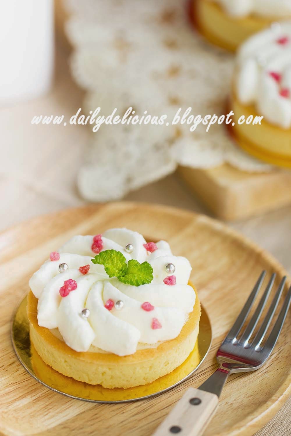 dailydelicious thai: Lychee Tart: My Sweet little tart