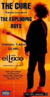 Concierto tributo a The Cure.Sala El Loco