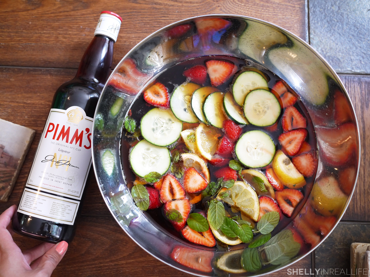 Pimm's Cup, the Perfect Summer Drink Shelly in Real Life