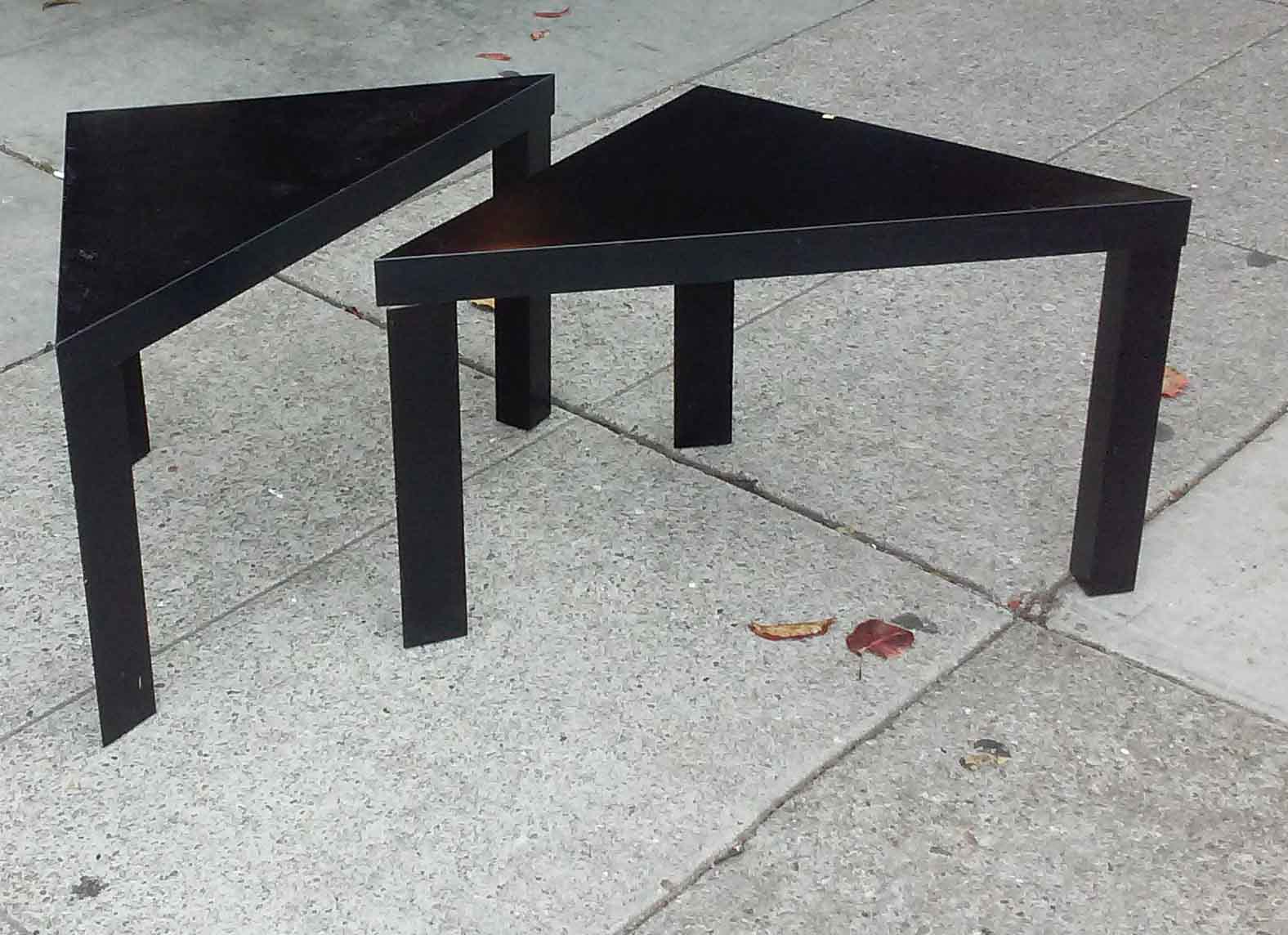 UHURU FURNITURE & COLLECTIBLES SOLD Ikea Lack Corner End Tables 20