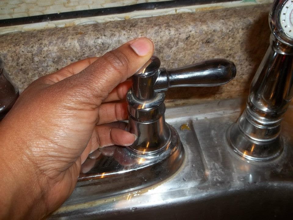 HELP, My Kitchen Faucet Leaks! One Brown Mom