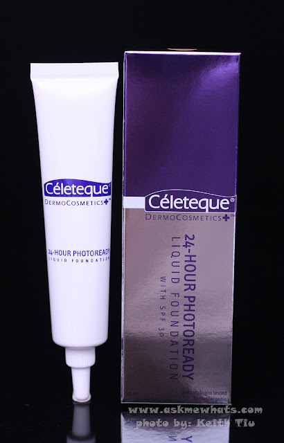 A photo of the Celeteque 24 Hour Photoready Liquid Foundation in shade Beige