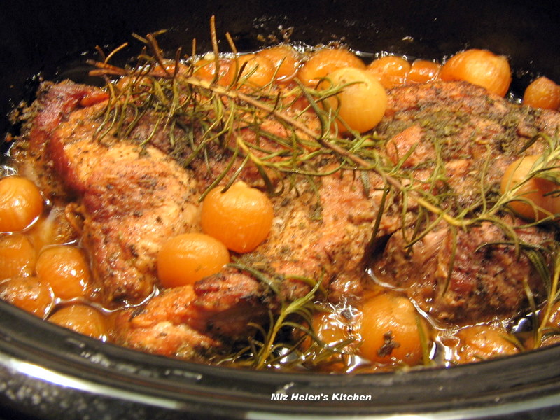 Rosemary Pork Roast Slow Cooker