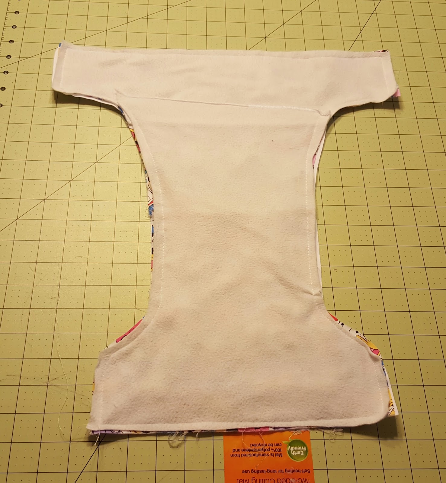 Heather's Pocket Diaper Tutorial Hidden PUL Pocket Diaper