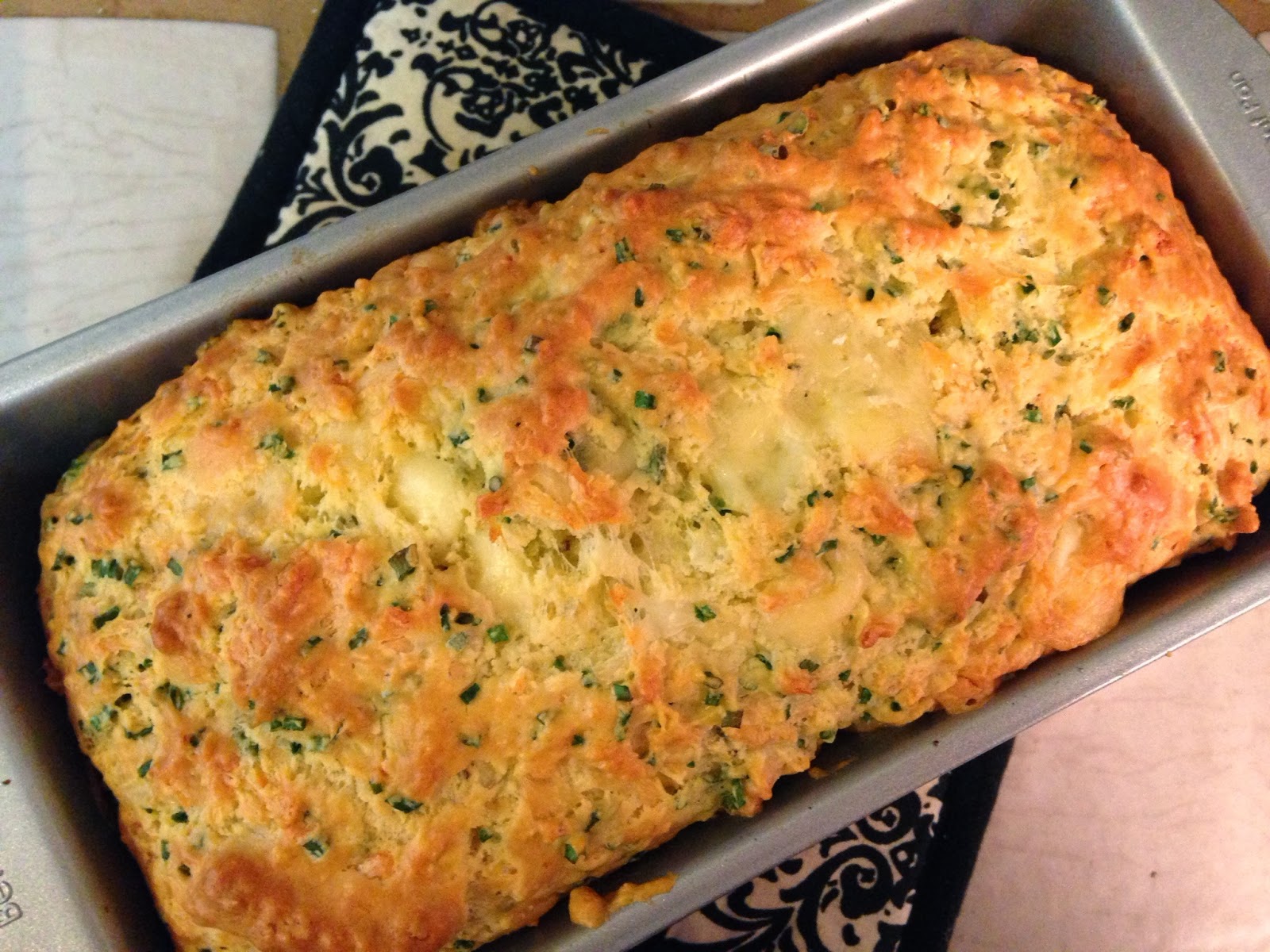 salt & zest Savory Cheese and Herb Bread