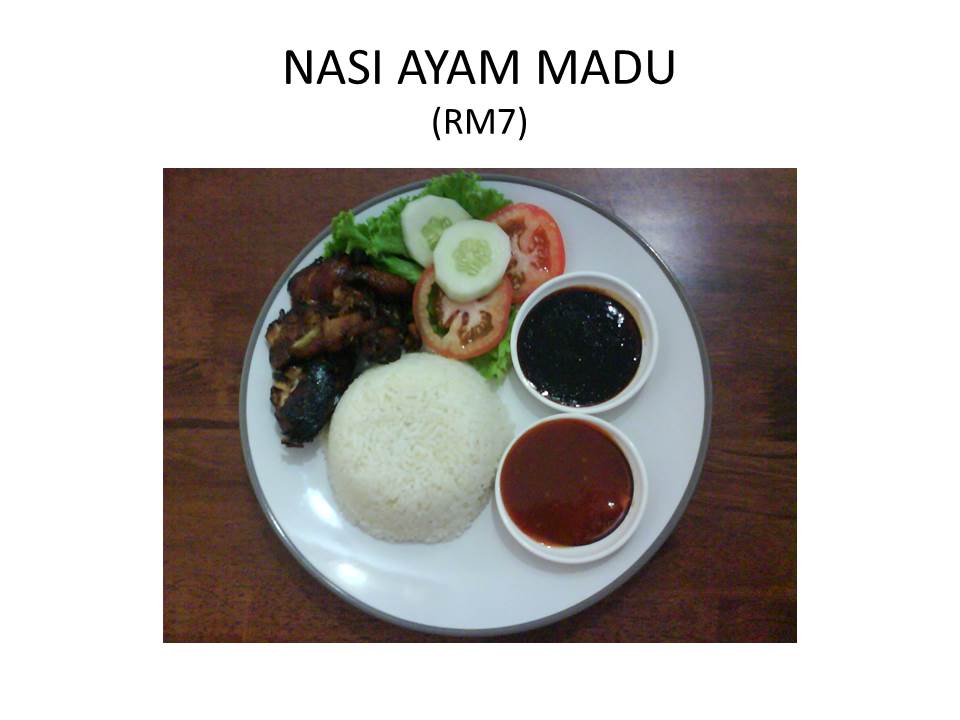 NASI AYAM MADU