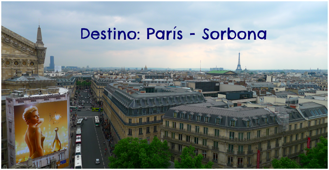 Destino: París - Sorbona 