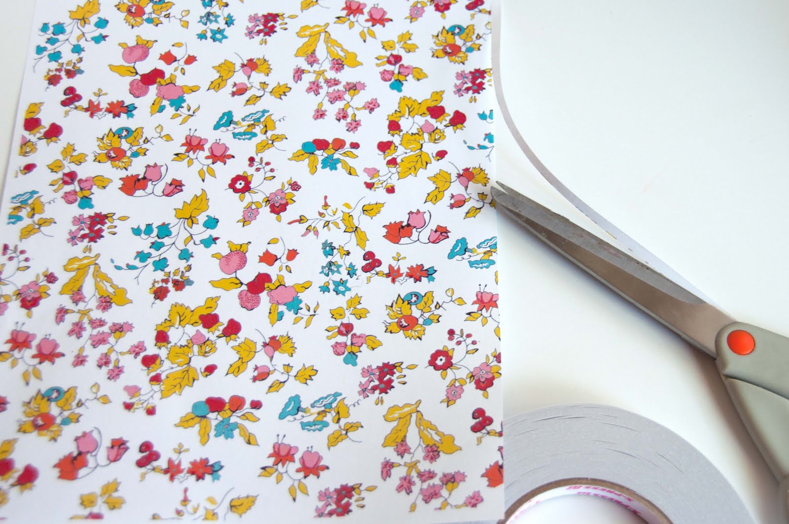 Aesthetic Nest Craft DIY Printed Paper Tape (Washi Tape Tutorial)