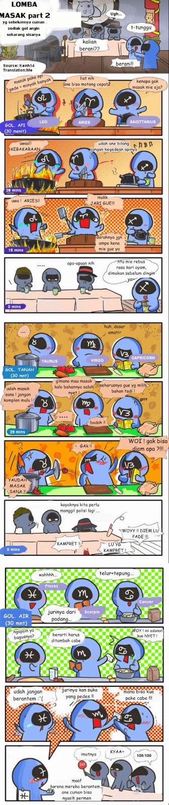 Komik Zodiak | Berbagi Itu Keren