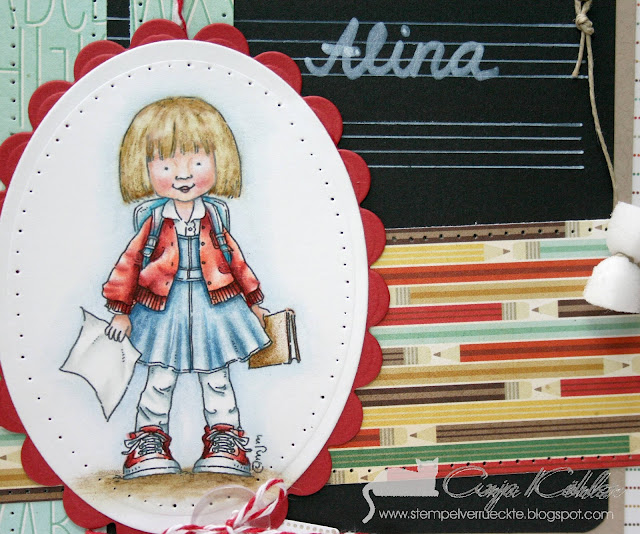BastelBlog von Anja &amp; Katy: Zur Einschulung bzw. Lovely Layers - Mo's
