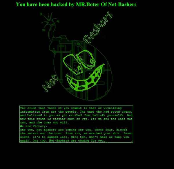 hacking a website
