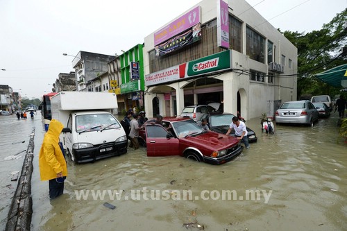 Banjir di Salak Selatan