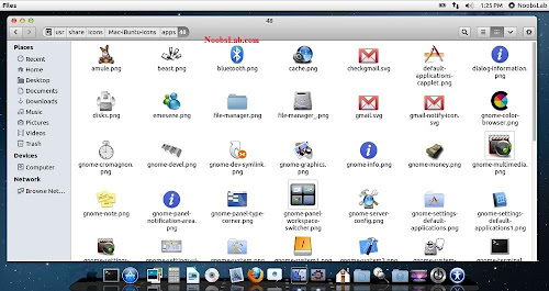 Mac OS X le icone