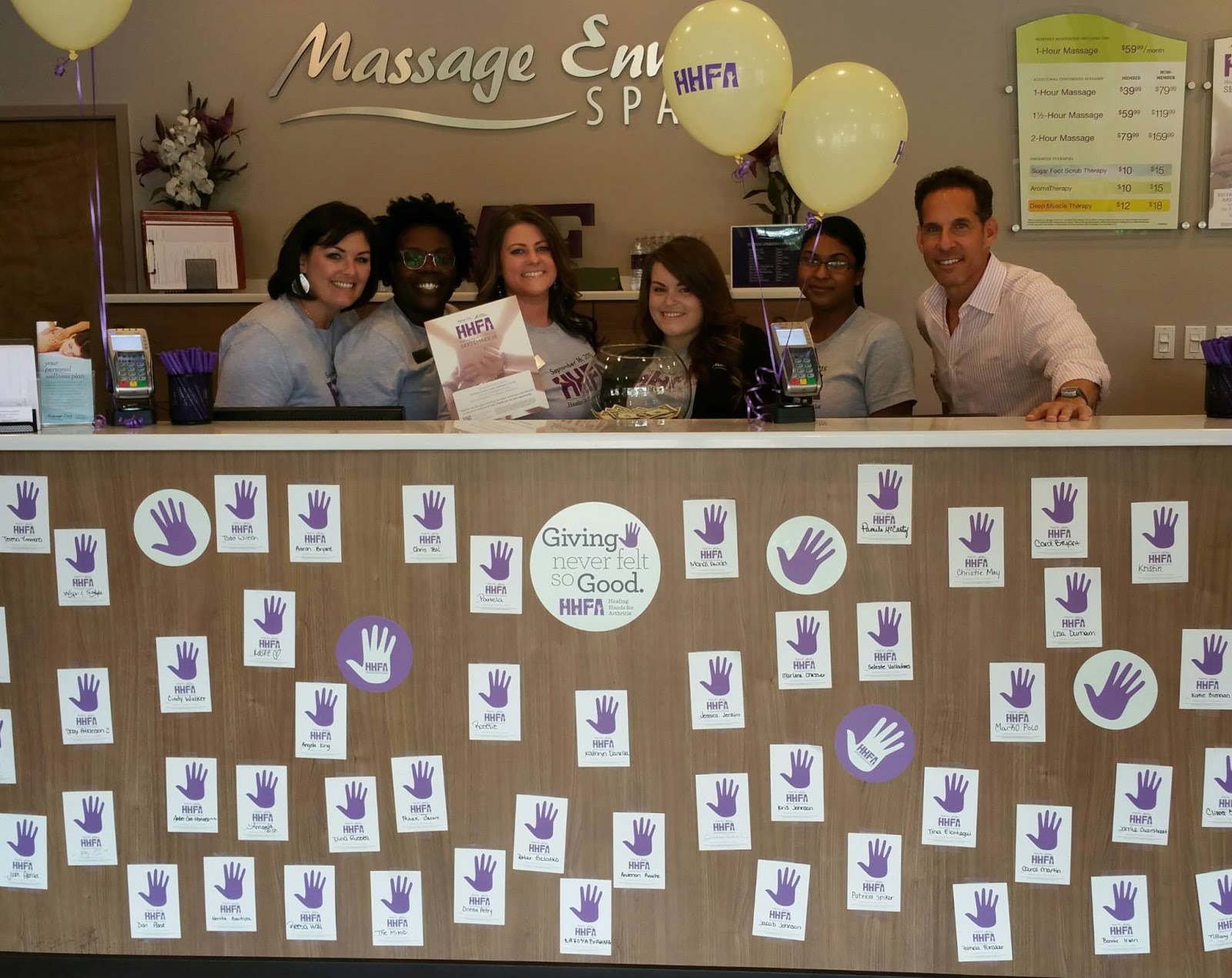 Massage Envy Tampa Bay Area Healing Hands for Arthritis 2015