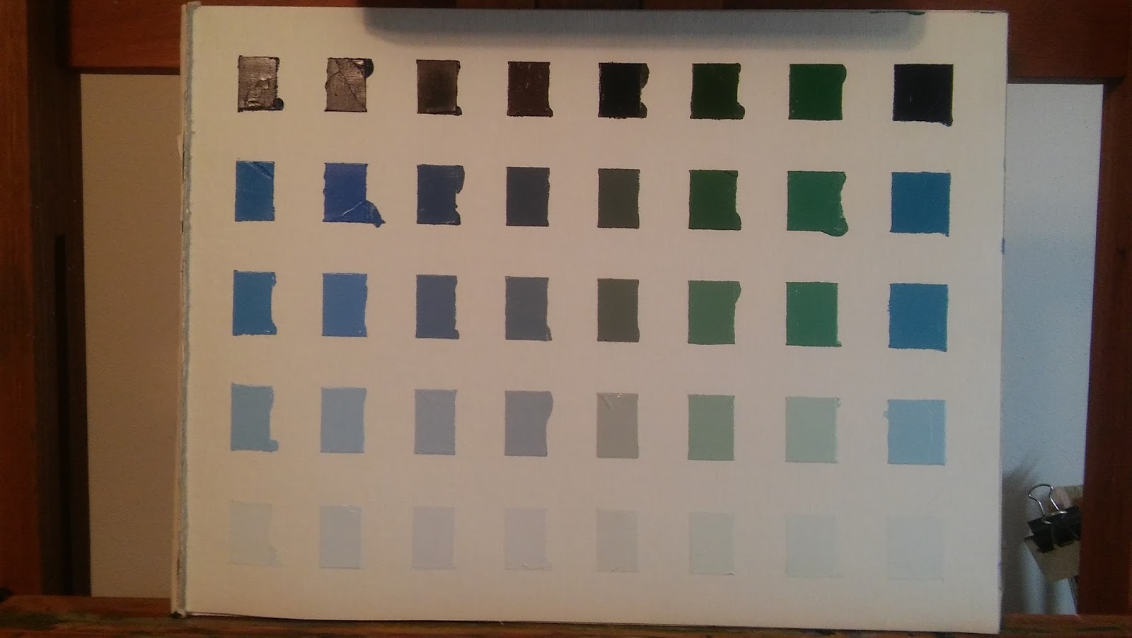 Wet On The Easel by Monique Chartier Unit I, Lesson 8Phthalo Blue