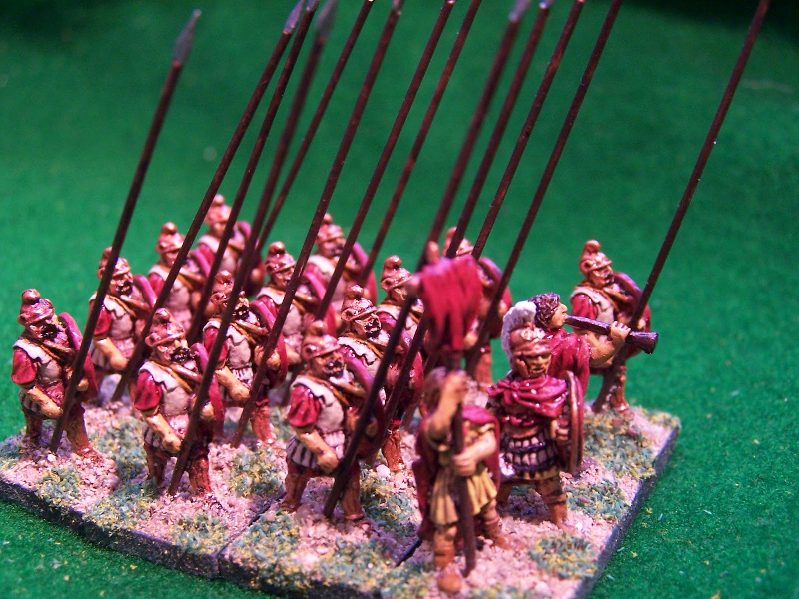 Lunacy & Whimsey Macedonian Pike Unit for Basic Impetus