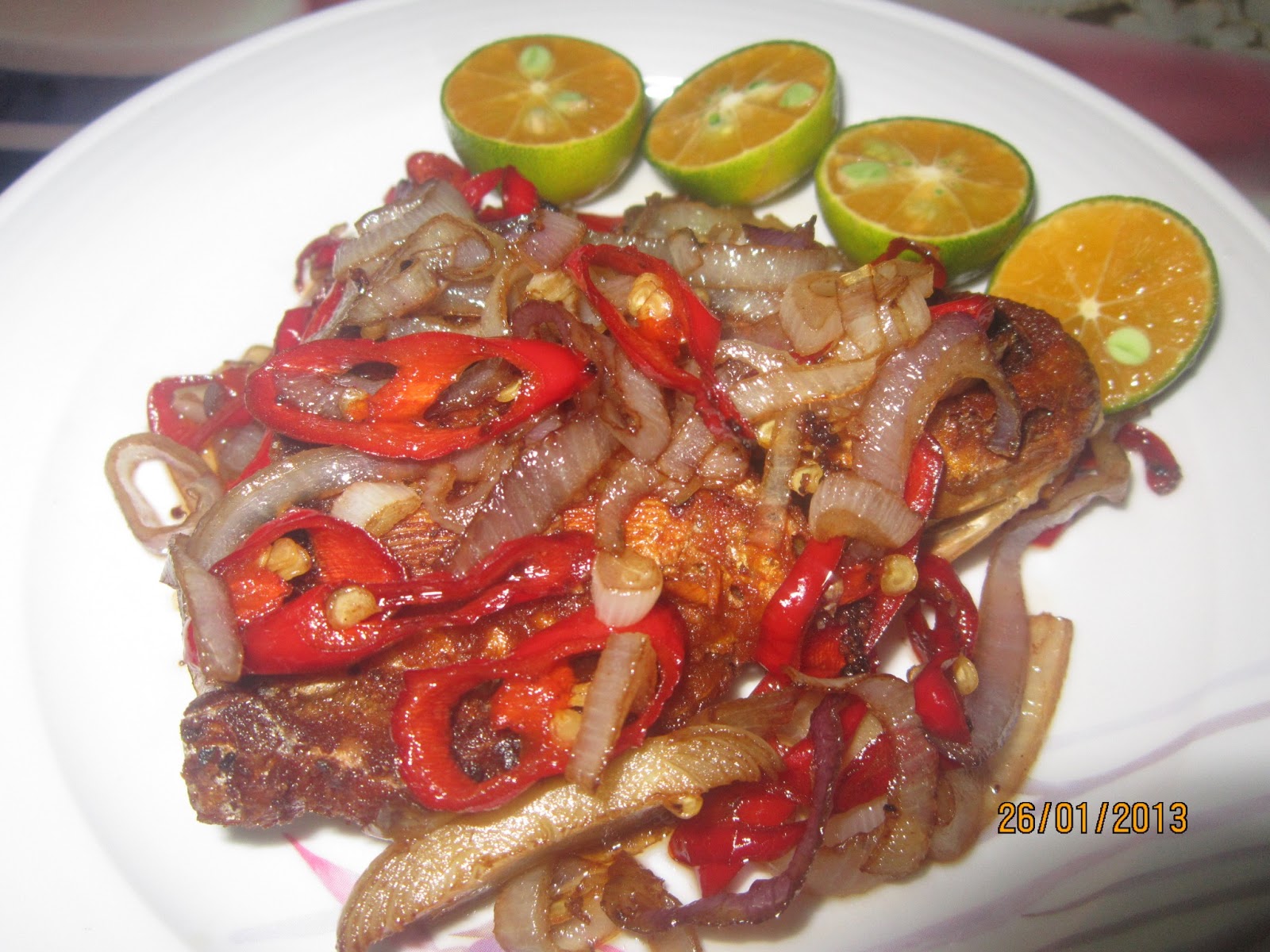 Pekasam cara goreng ikan Cara Buat