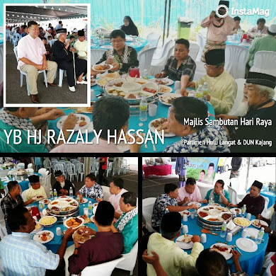 SAMBUTAN DAN JAMUAN RAYA 2013 PERINGKAT DUN KAJANG DAN PARLIMEN HULU LANGAT.