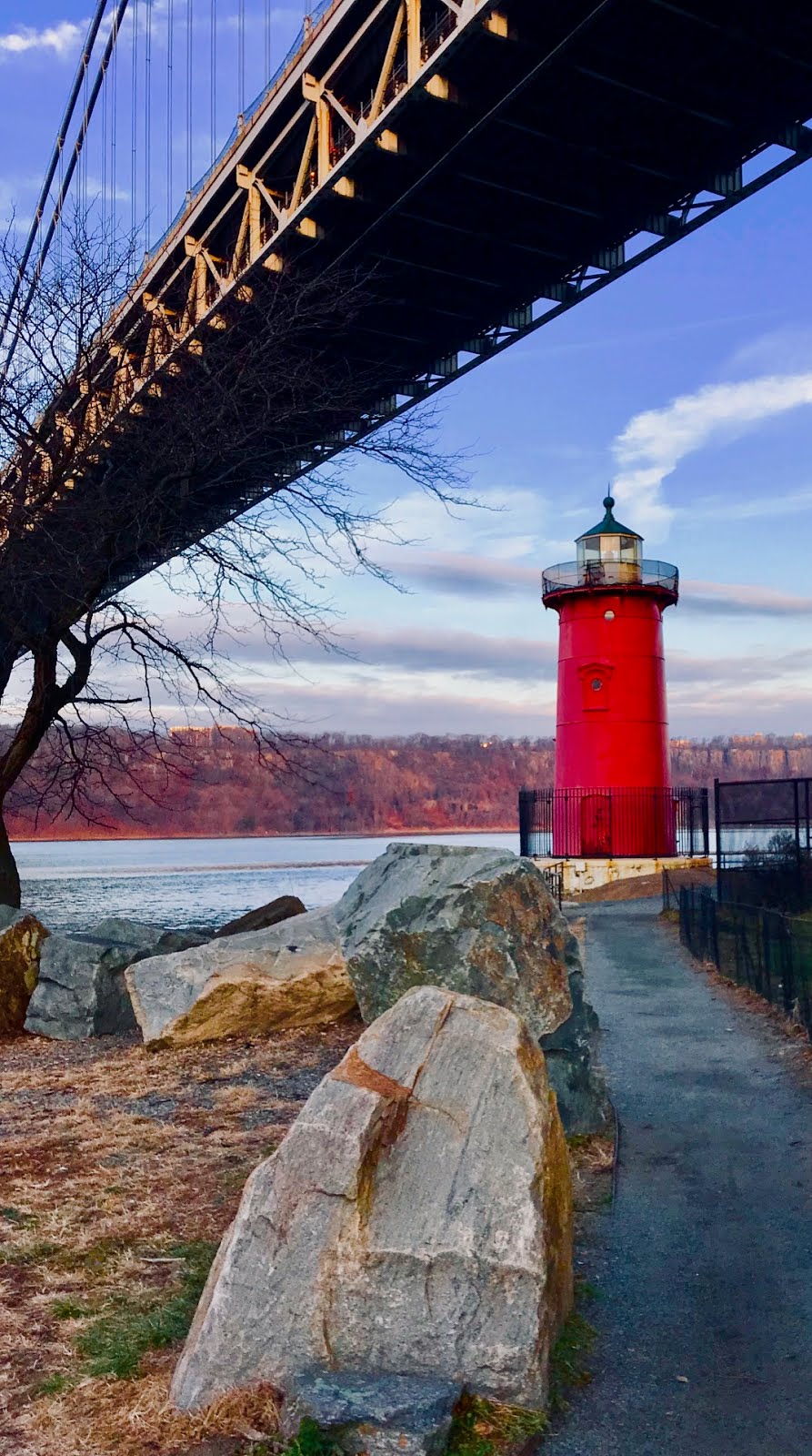 Hudson River pathway