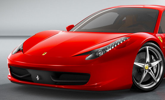 Ferrari 458 Italy Highlight aspects of design aerodynamics 