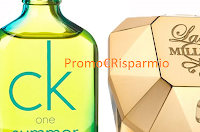 Profumi Lady Million o CK Summer + buono sconto omaggio Immagine Profumi Lady Million 0 CK Summer + buono sconto omaggio