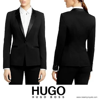 Queen Letizia Style HUGO BOSS Jawona Wool Blazer