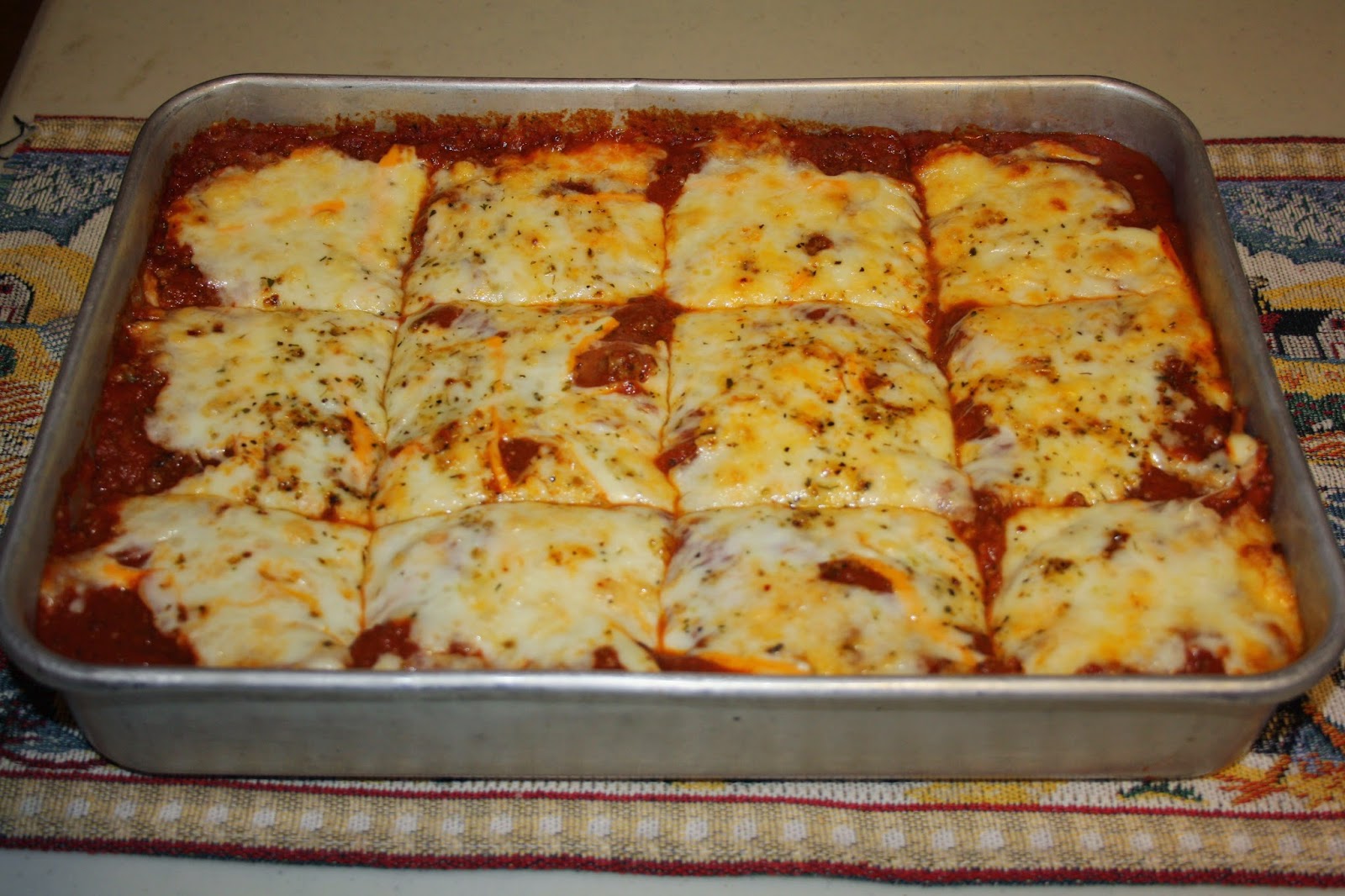 Taste & See that the Lord is good 4 Cheese Cauliflower Noodle Lasagna