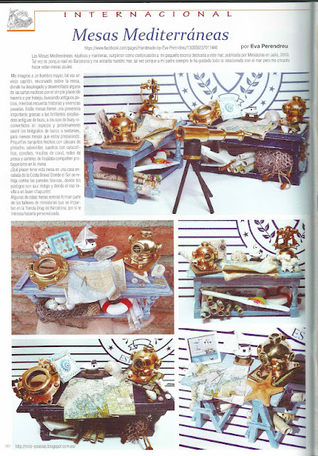 Publicado en Miniaturas Septiembre 2012 - Featured in Miniaturas September 2012 (Spanish magazine)