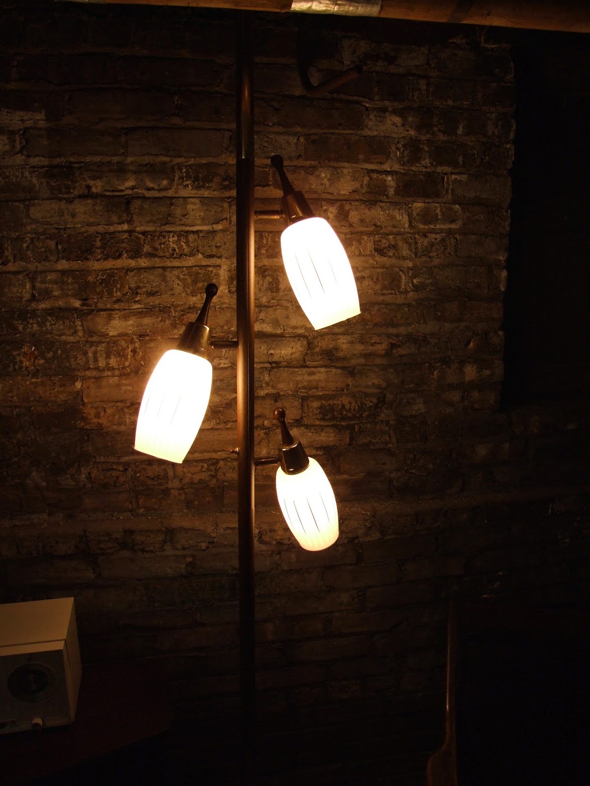 Mid Century Chicago Three Globe Pole Lamp