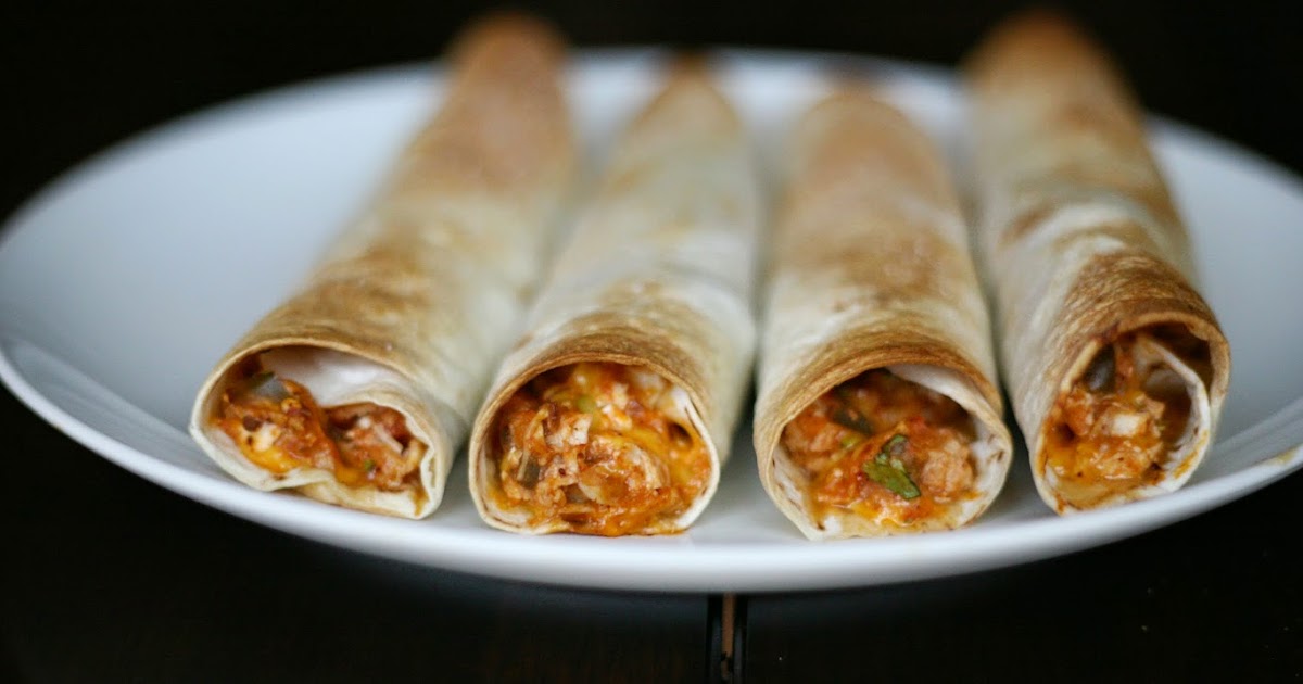 The Quick Journey Recipe // Baked Chicken Taquitos