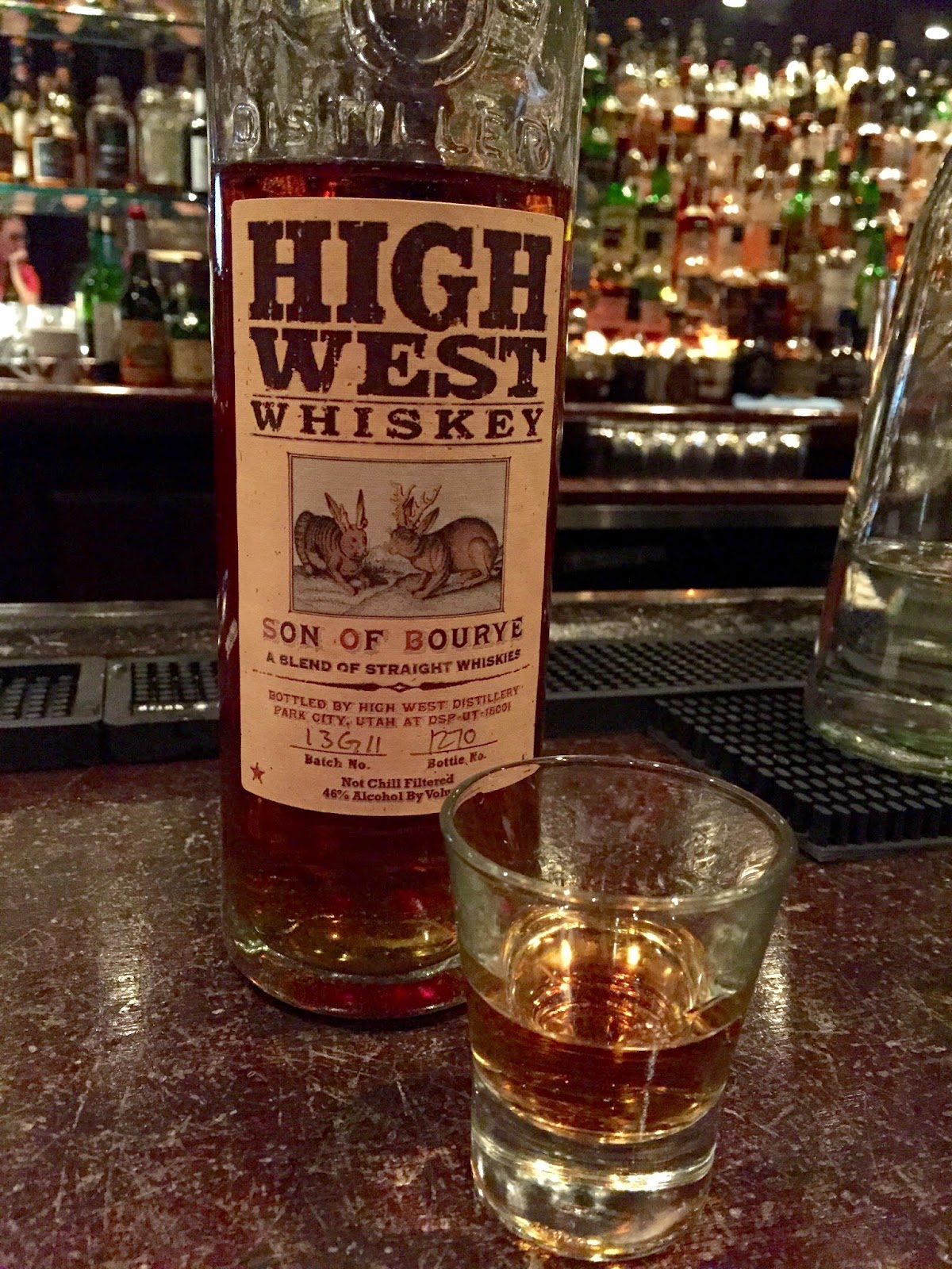 Bite and Booze High West Whiskey Son of Bourye Whisk(e)y Wednesday