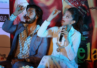 Deepika and Ranveer Promotes Ram-Leela in Bangaluru