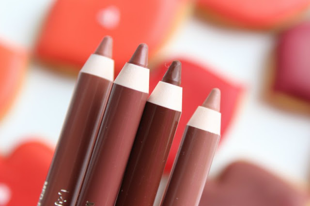 Clarins Nude Lipliner Pencils Review Swatches