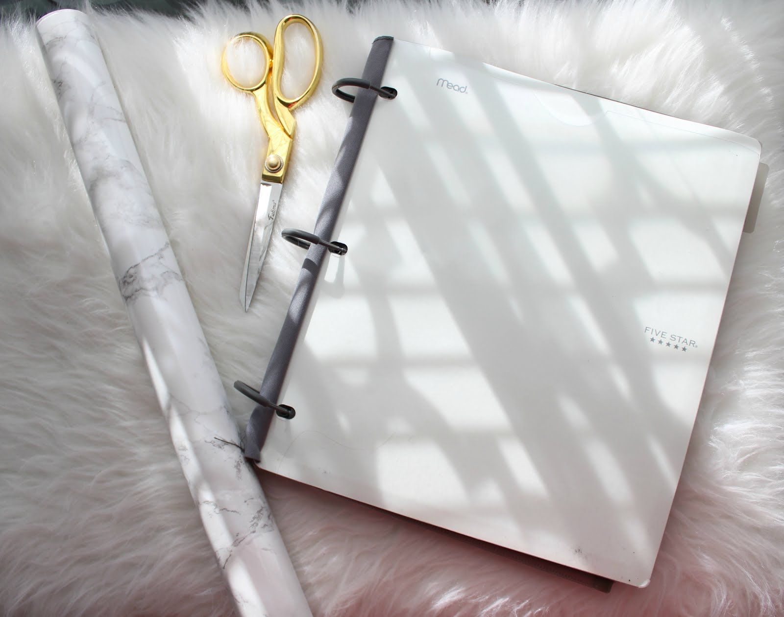 Little Bits of Lacey DIY Marble Notebook