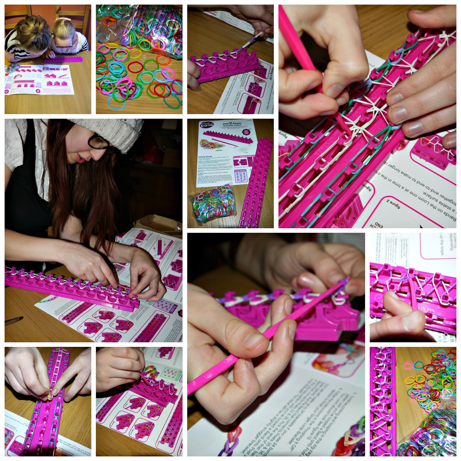 Inside the Wendy House Making Bracelets with the Shimmer 'n' Sparkle