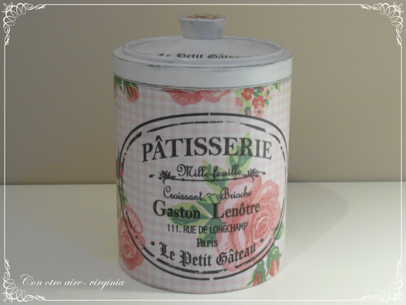 Con otro aire: BOTE DE COCINA SHABBY