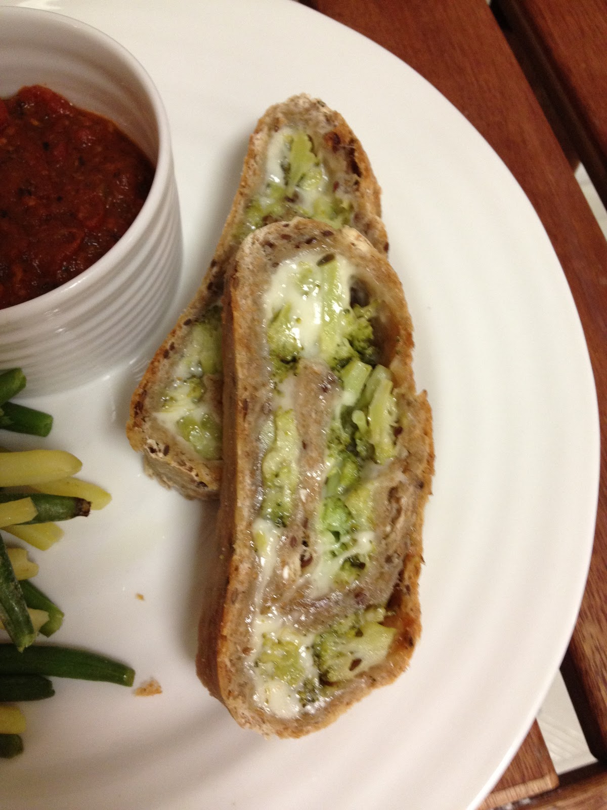 Chelsea's Health Broccoli & cheese bread